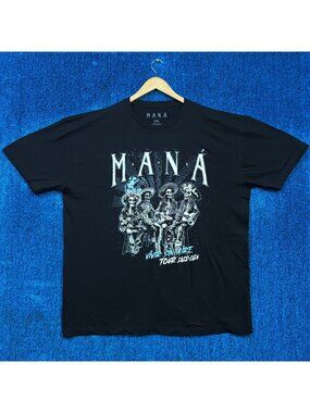 Mana “Vivir Sin Aire Tour” Graphic T-Shirt Size 2XL